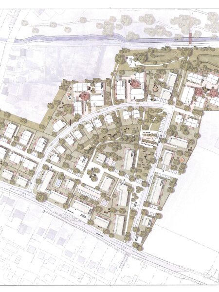 Rommerskirchen - Giller Höfe: Städtebaulicher Entwurf, Stand Offenlage B-Plan jpg