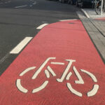 Fahrradweg-Symbol - Nahmobilität