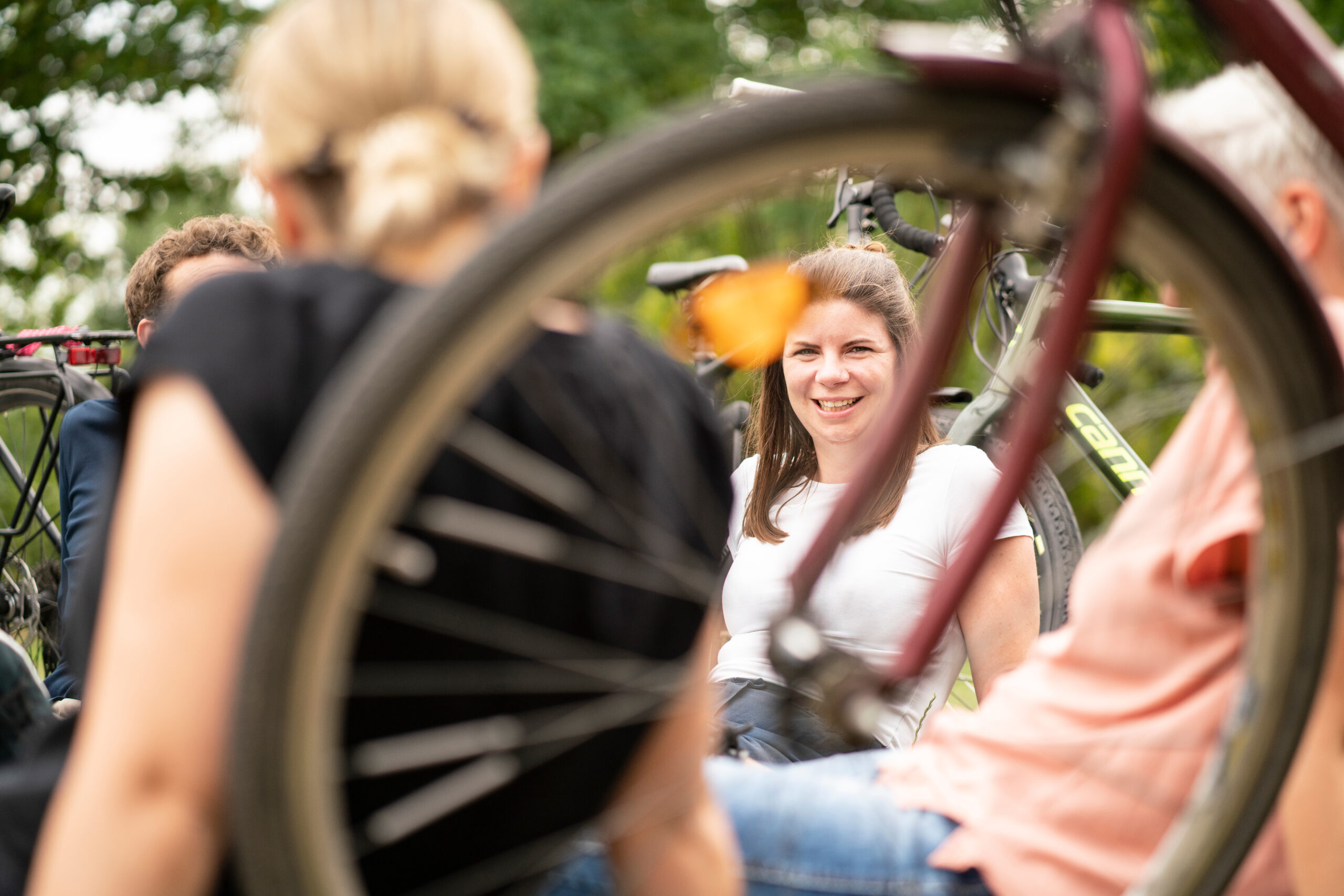 Gemeinsam Mobilität für alle weiterdenken – das NRW.URBAN-Team entwickelt Konzepte zur Nahmobilität. Foto: Christoph Kniel