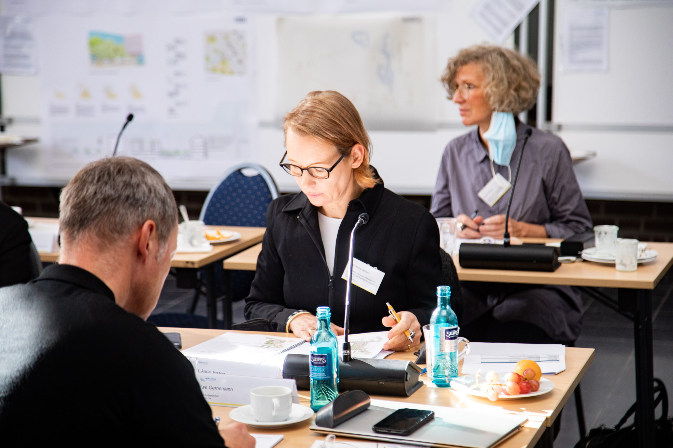 Preisgerichtsitzung des Realisierungswettbewerbs zur Umgestaltung des August-Bebel-Platzes in Bochum-Wattenscheid