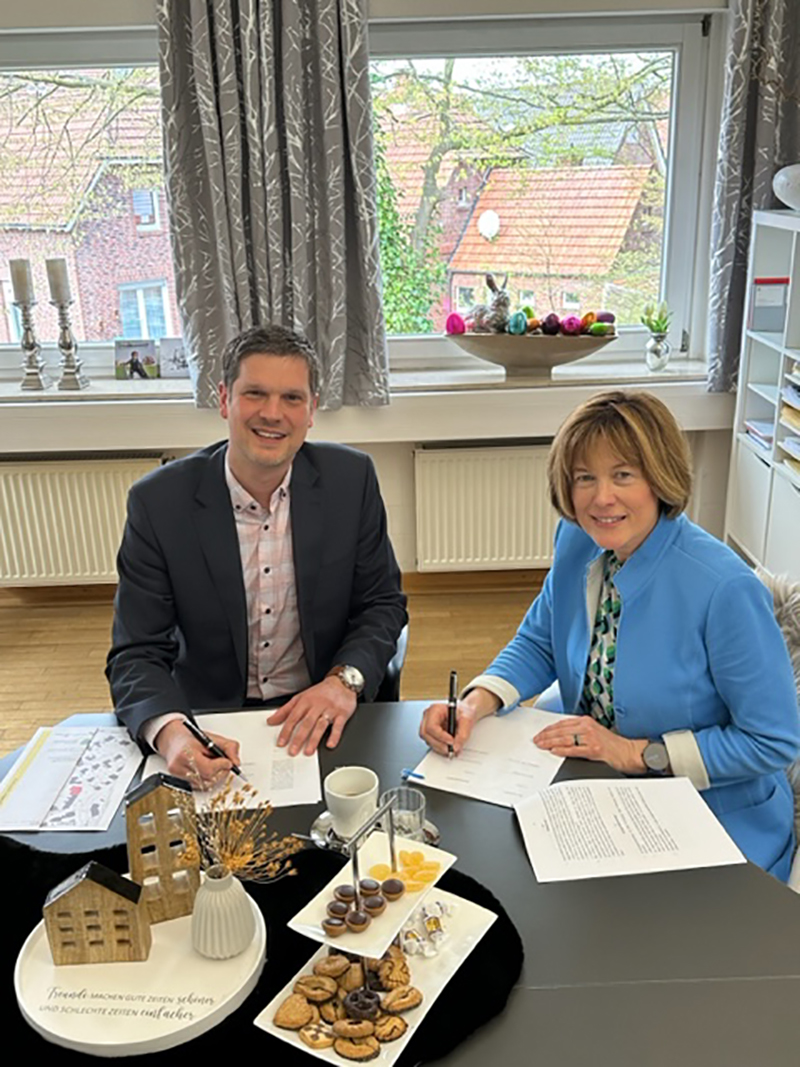 Nordwalde: Unterzeichnung der Konsensvereinbarung