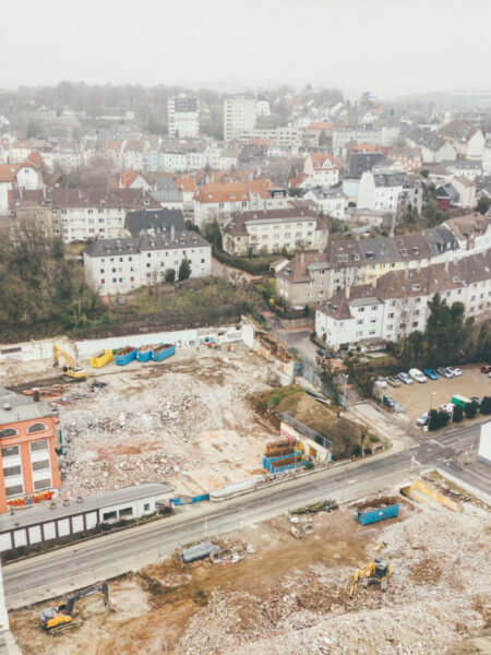 Gesundheitscampus Lüdenscheid von oben