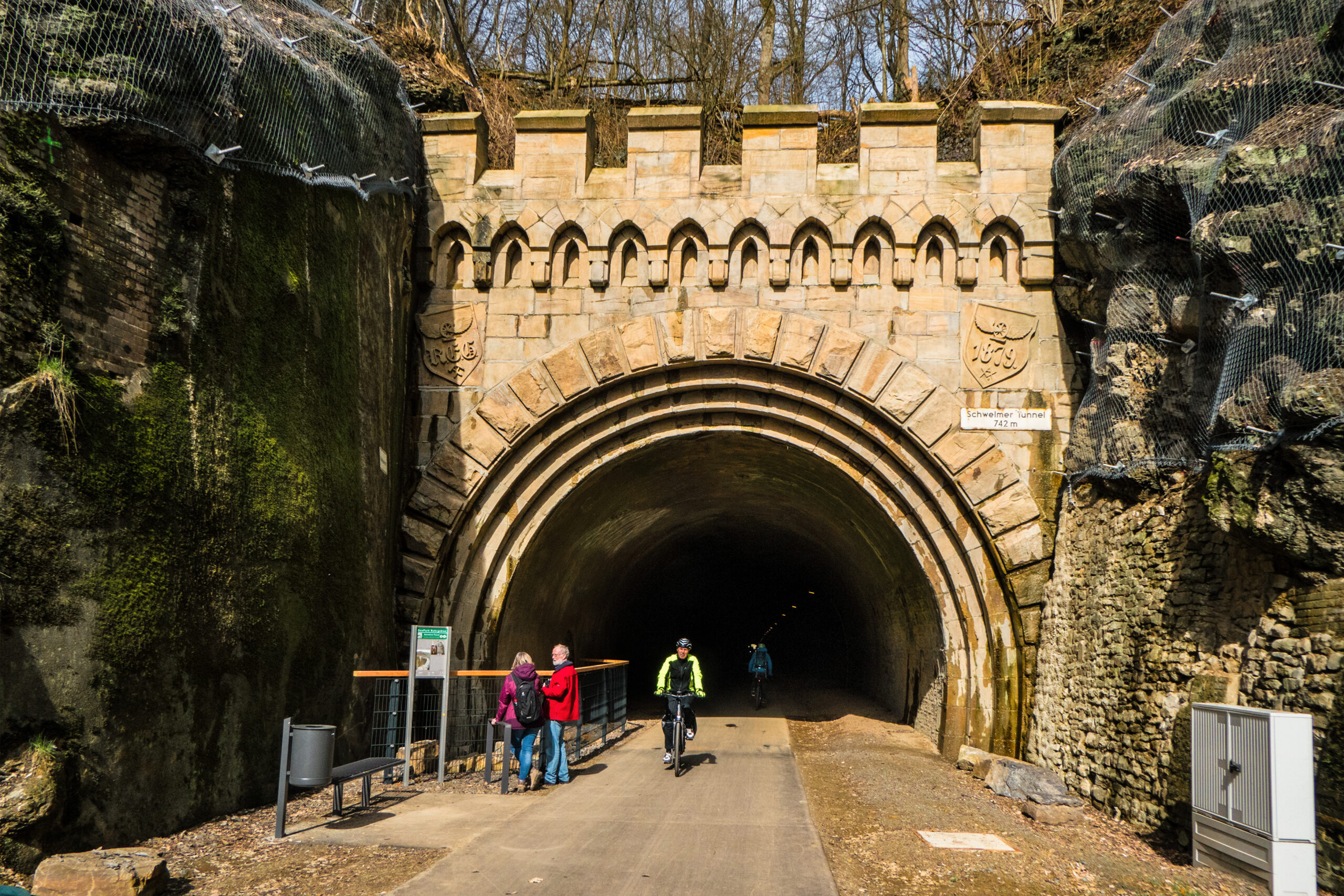 Schwelmer Tunnel Eingang © E. Wührl