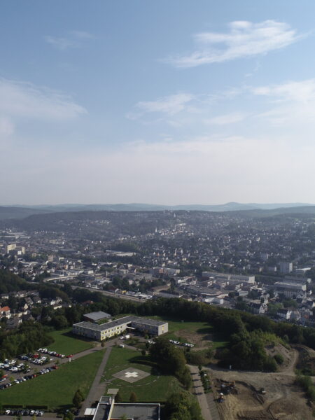 Drohnenaufnahme Siegen Wellersberg