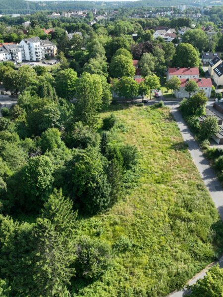 Kooperative Bauland Entwicklung Hattingen Pottacker - Drohnenaufnahme