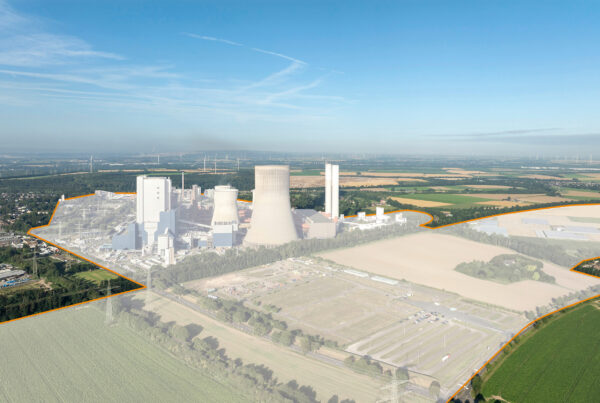 Flächendarstellung Niederaußem Kraftwerk, Perspektive.Struktur.Wandel