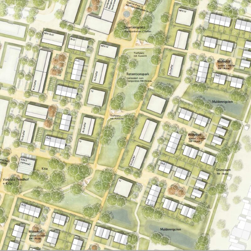 Rahmenplanung Eschweiler Dreier Gärten Bau.Land.Partner