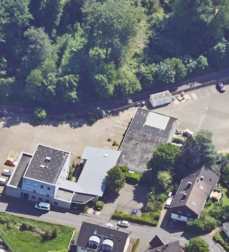 Luftbild der Go4Bauland Fläche in Burscheid