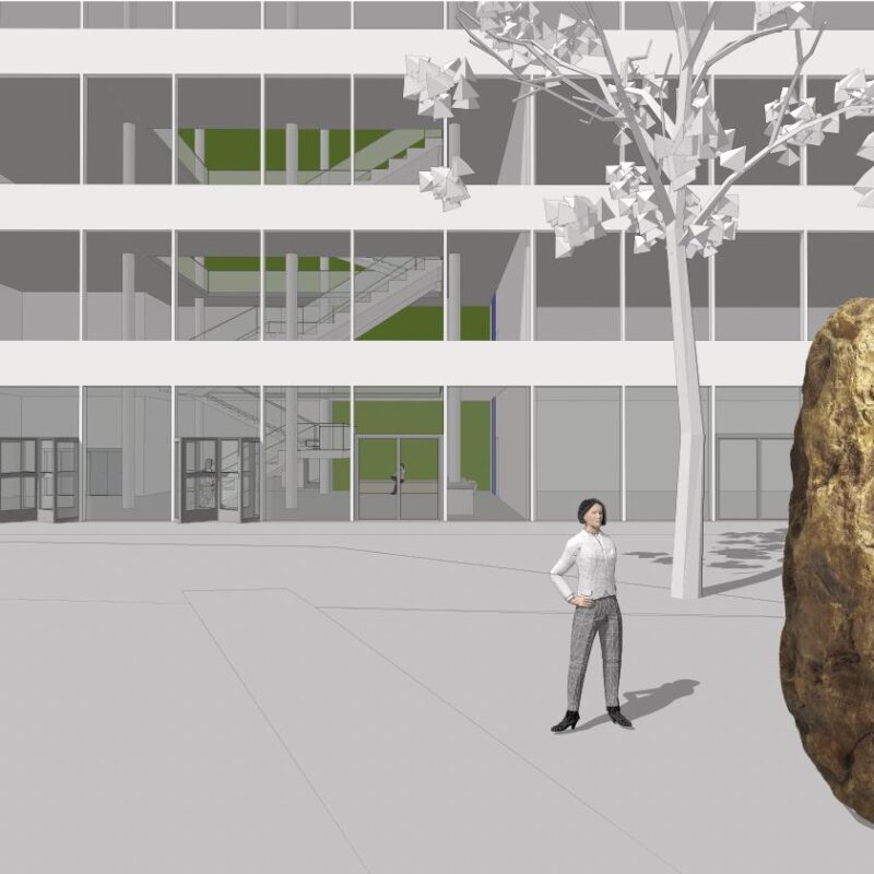 1. Rang, Wettbewerb für Kunst am Bau der FFB Forschungsfertigung Batteriezelle Münster
