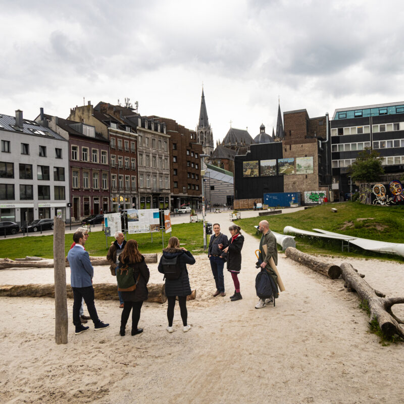 Das Altstadtquartier Büchel hat großes Potenzial für eine lebendige City in Aachen, stellt die Stadt aber auch vor große Herausforderungen.