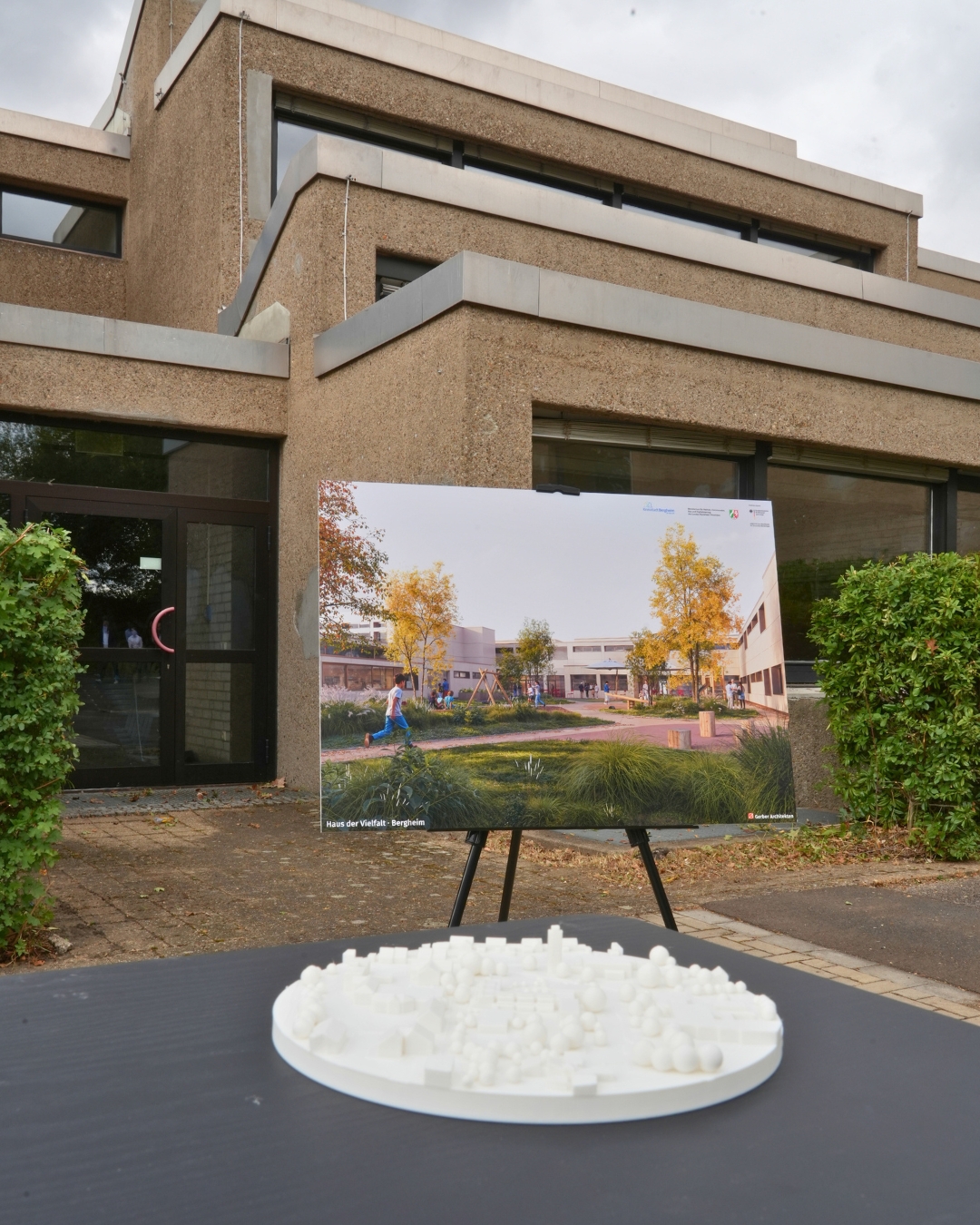Visualisierung für das Haus der Vielfalt in Bergheim-Niederaußem