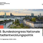 Banner 19. Bundeskongress Nationale Stadtentwicklungspolitik