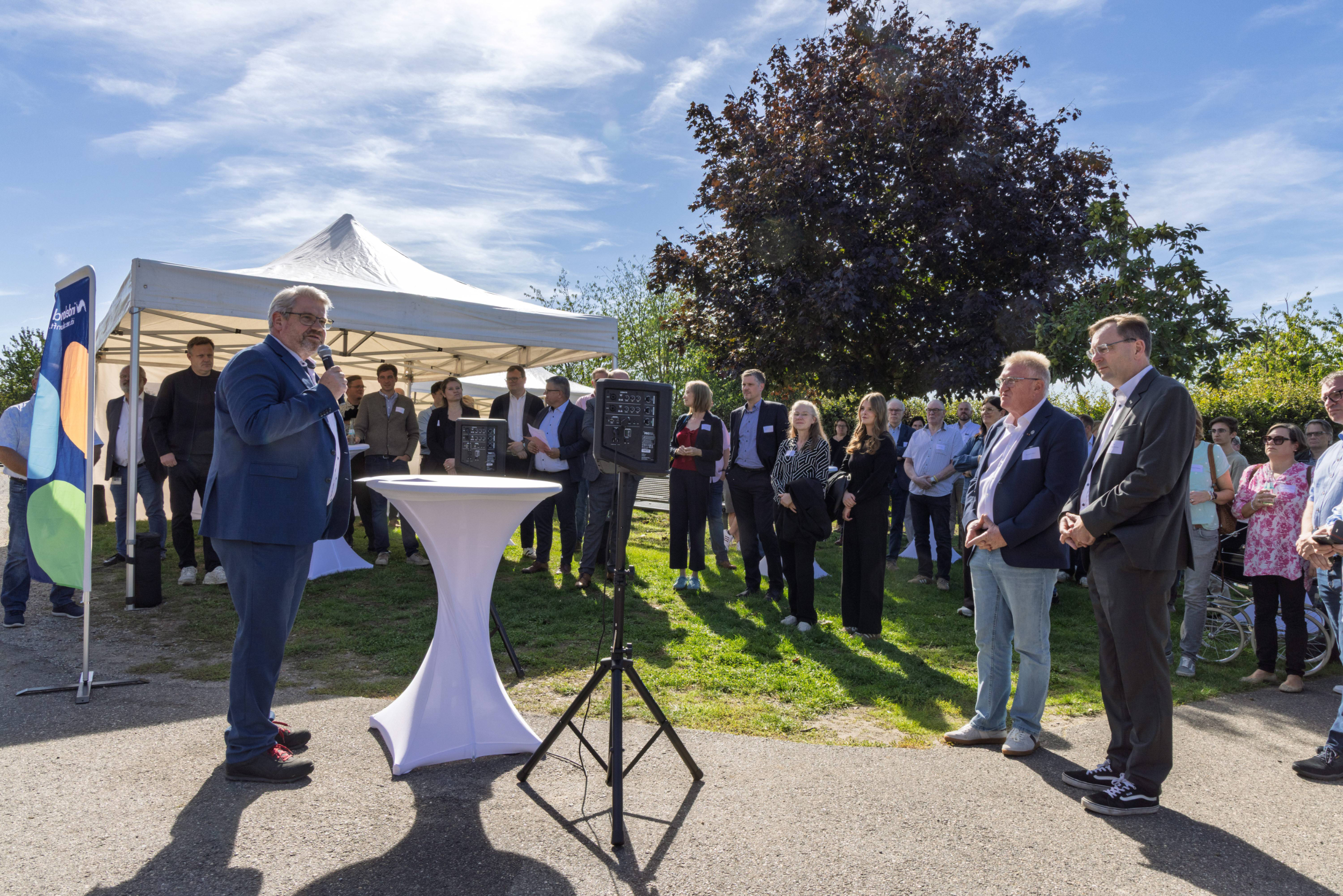 Spatenstich Sichtachse Gut Müllenark Inden-Schophoven, Foto: Gemeinde Inden / Jenö Gellinek