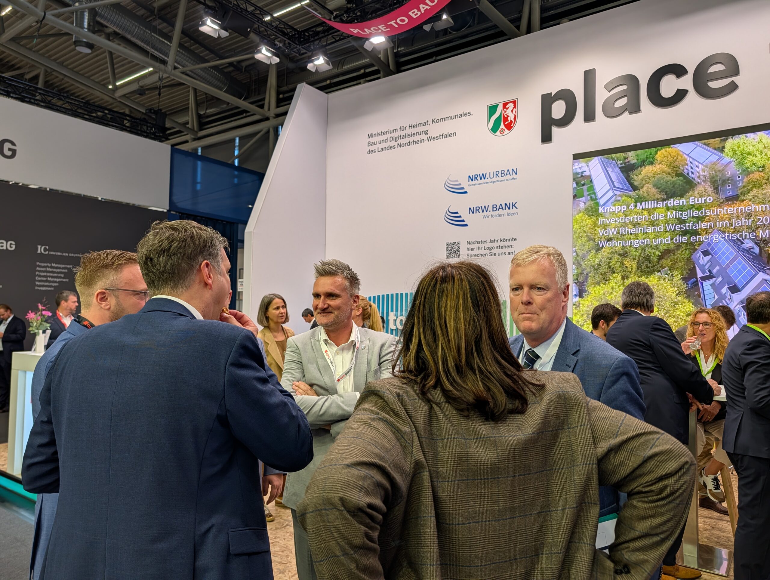 Get Together zum Landesprogramm Go4Gewerbe auf der Expo Real 2026