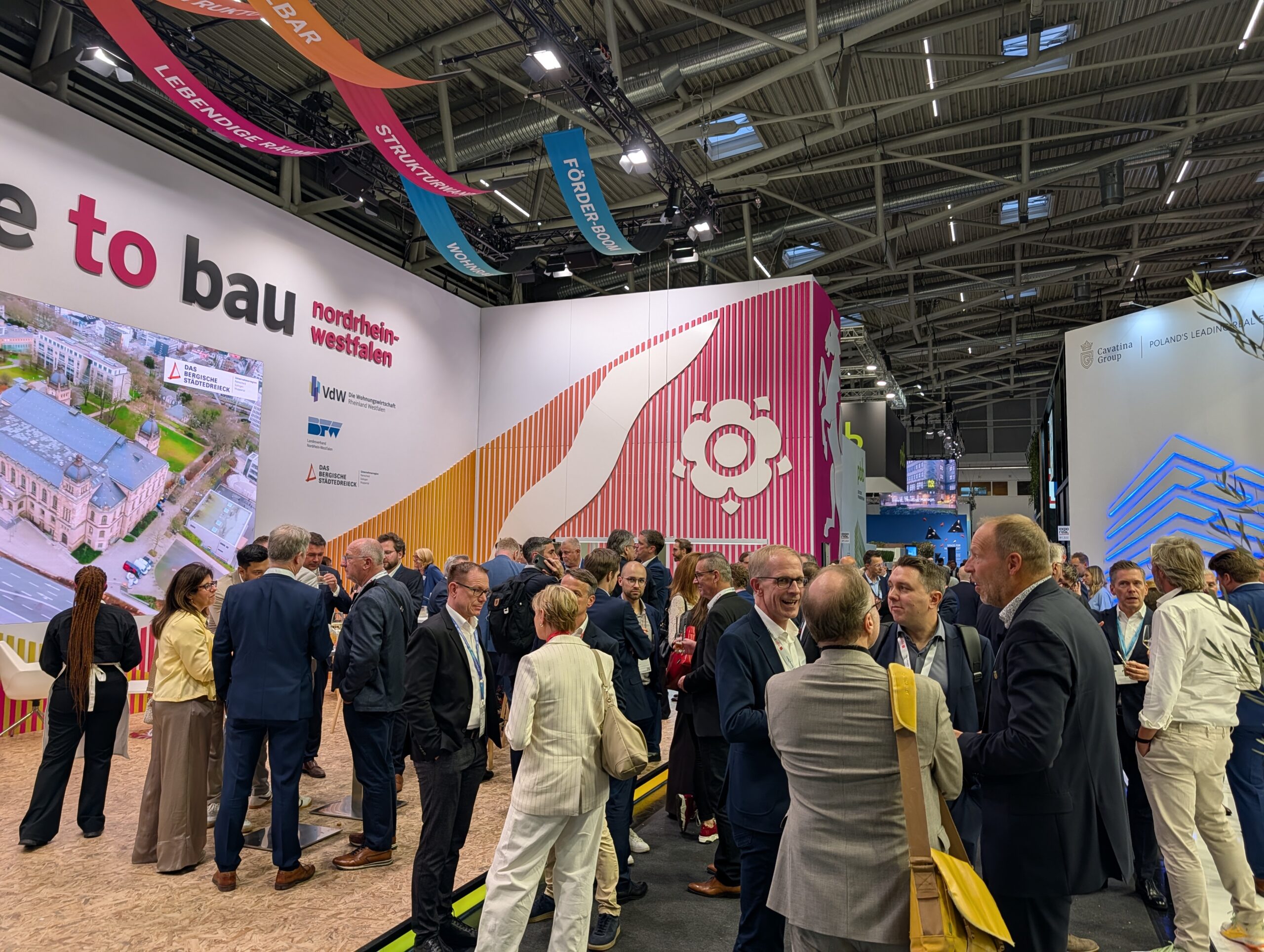 Standempfang am Gemeinschaftsstand Nordrhein-Westfalen bei der Expo Real 2026